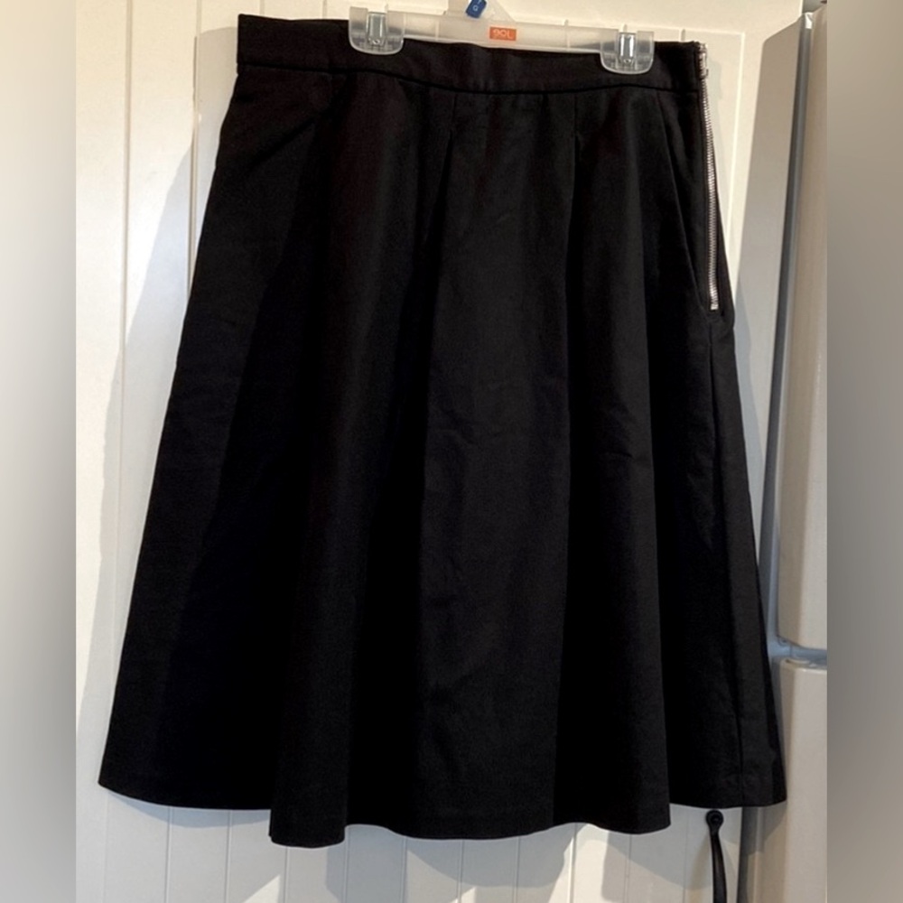 ARITZIA T. BABATON heavy poplin midi circle skirt 10